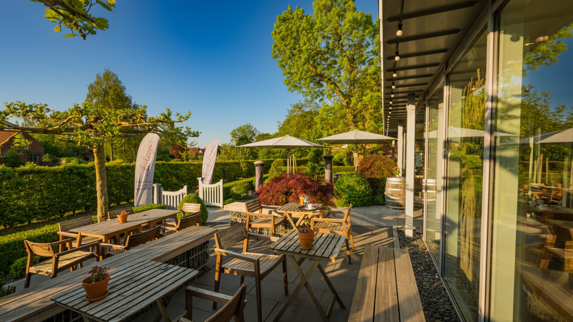 Außenbereich | Hotel Leegerpark Greetsiel