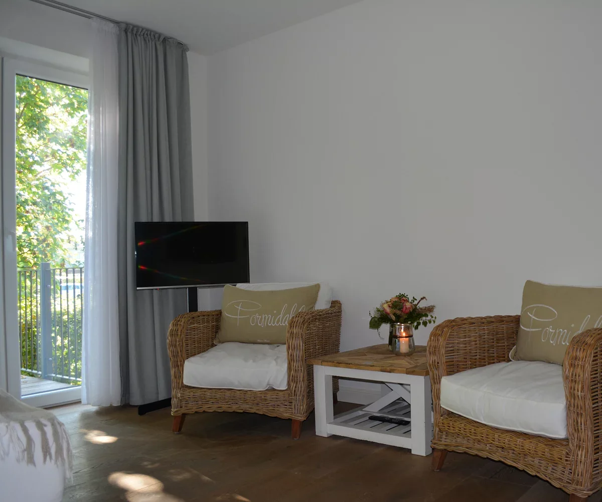 Appartement<br> mit Terrasse & Parkblick | Hotel Leegerpark Greetsiel