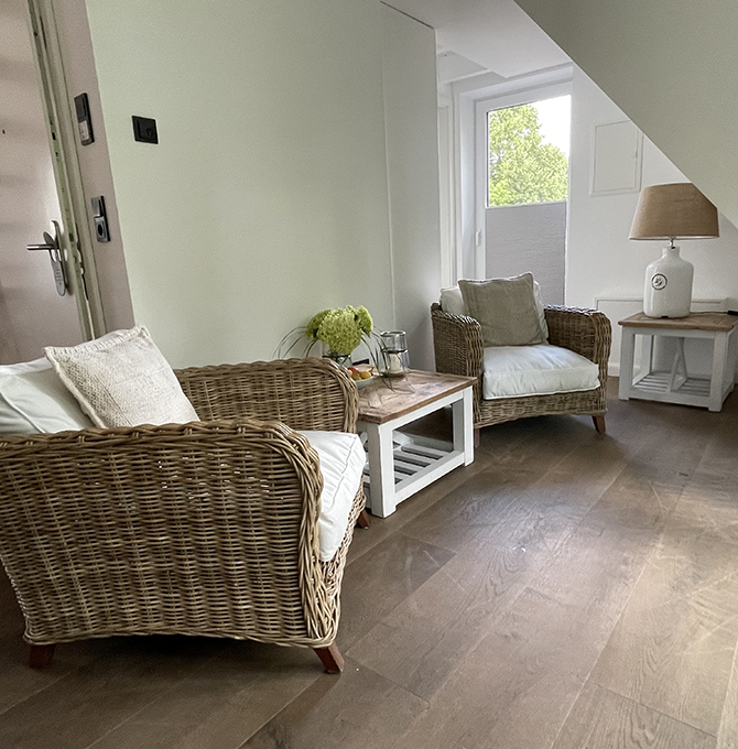 Appartement Obergeschoss<br>mit Parkblick | Hotel Leegerpark Greetsiel