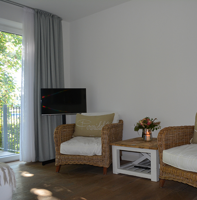 Appartement<br> mit Terrasse & Parkblick | Hotel Leegerpark Greetsiel