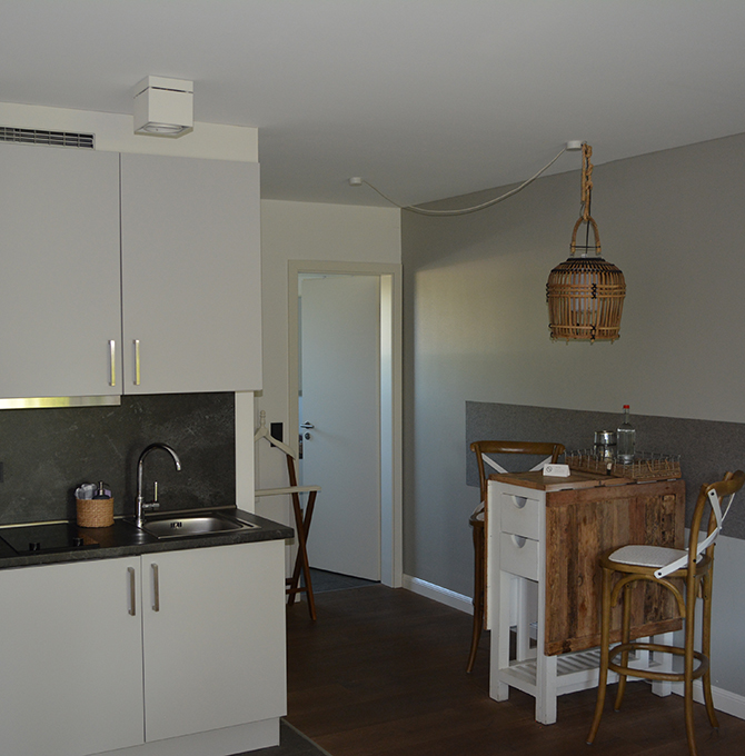 Appartement<br> mit Terrasse & Parkblick | Hotel Leegerpark Greetsiel